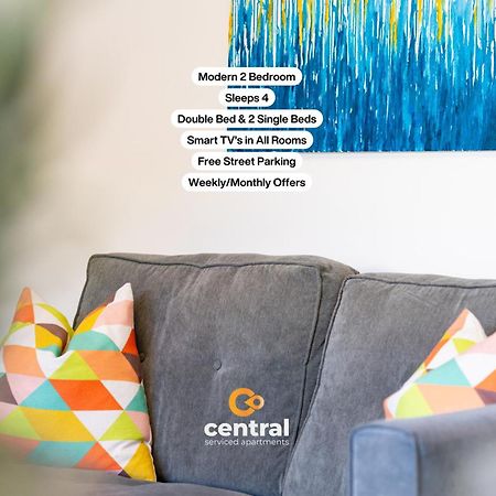 Central Serviced Apartments - 2 Bedroom - Free Street Parking - Fast Wifi - Smart Tvs In All Rooms - Ground Level - Family Neighbourhood - 3 X Double Beds - Heating 24-7 - Trade Stays - Weekly & Monthly Offers Dundee Eksteriør bilde